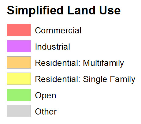 GIS Manual Elements Of Cartographic Style   Land Use Shades 